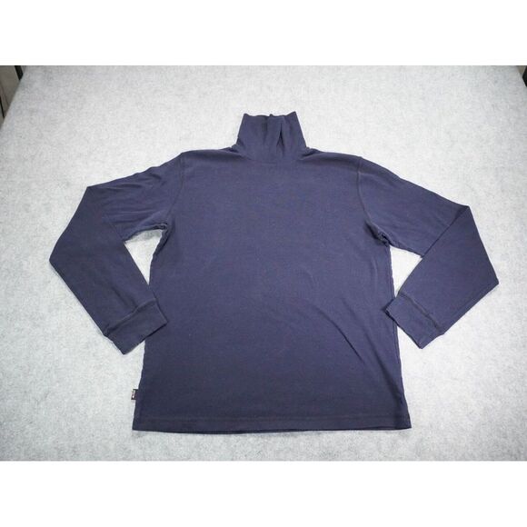 Vintage Polo Sport Ralph Lauren Shirt Men XL Extra Large Navy‎ Turtleneck - Picture 1 of 9